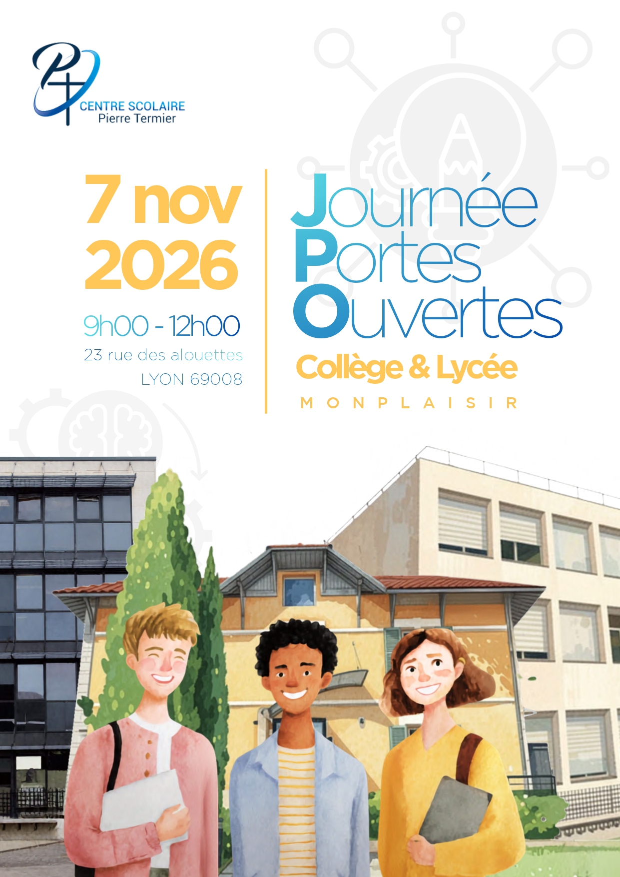 Affiche JPO Site Monplaisir page 0001